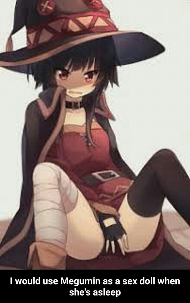 megumin sex doll Kono Subarashii Sekai Ni Shukufuku O! 2 PVC Figure - Megumin Dakimakura  Ver. 1/7