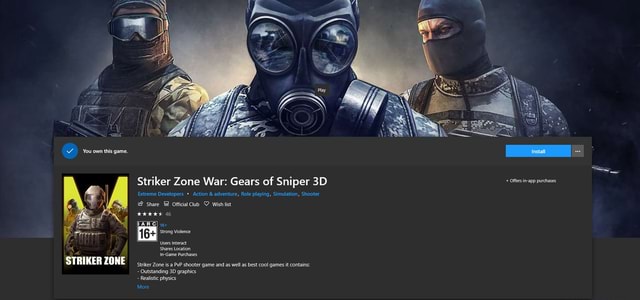 STRIKER ZONE Striker Zone War: Gears of Sniper Extreme Developers ...