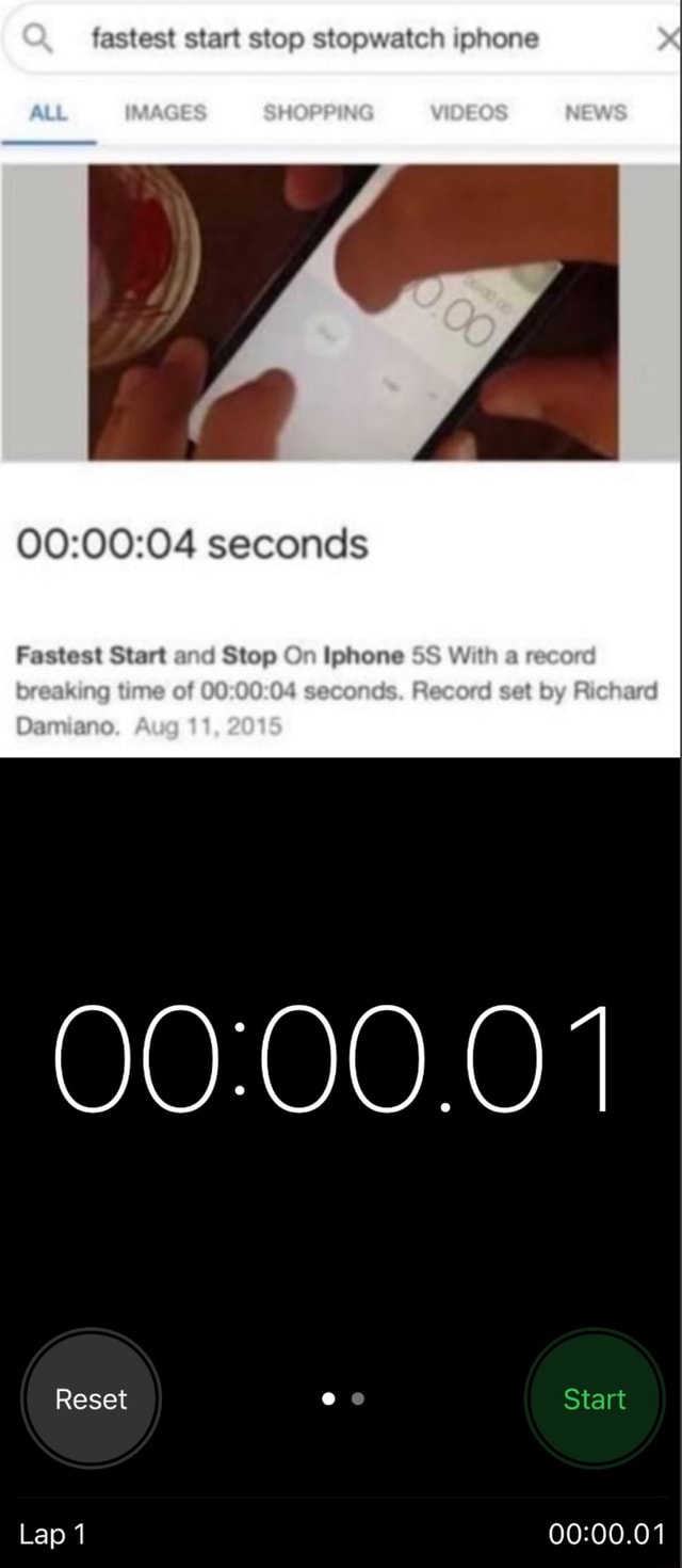 Fastest Start Stop Stopwatch Iphone Seconds Fastest Start Stop Iphone Reset E Start Lap 1 Fastest Start Stop Stopwatch Iphone Seconds Fastest Start Stop Iphone Reset E Start Lap 1