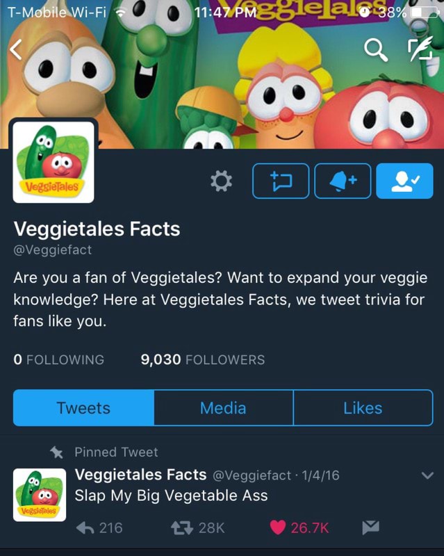 Veggietales Facts Vegglefact Are you a fan of Veggietales? Want to