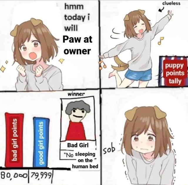 Bad girl points points points good girl points girl points girl points ...