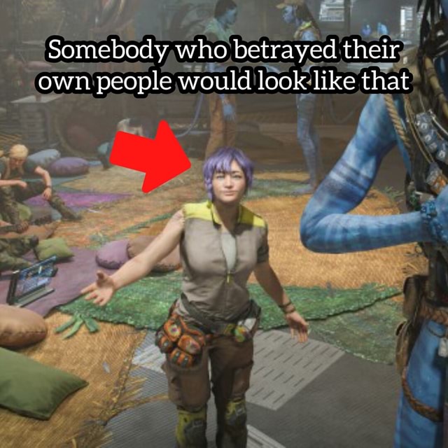 Somebody who betrayed their own people would look like that - iFunny