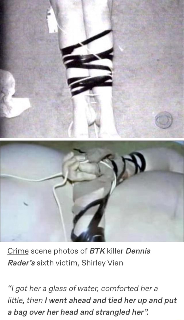 btk killer victims crime scene photos