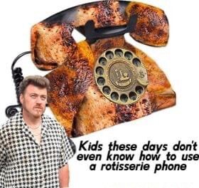Rotisserie 'phone - iFunny