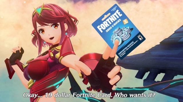 Okay 19 Dollar Fortnite Card Who Wants It