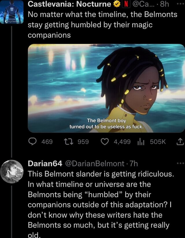 Castlevania Nocturne fl Ca... I No matter what the timeline, the