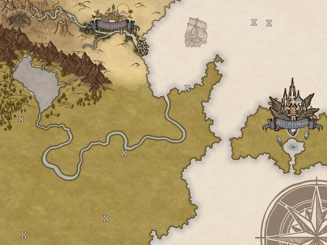 Inkarnate Watercolour Map - iFunny