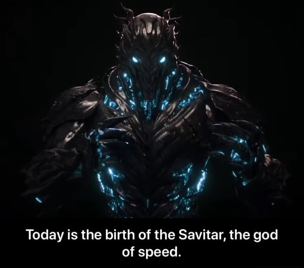 Today Is The Birth Of The Savitar The God Of Speed Today Is The Birth Of The Savitar The God Of Speed