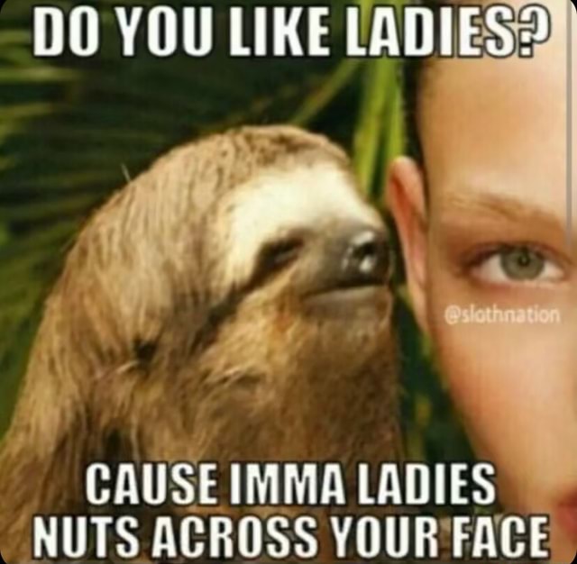 DO YOU LIKE LADIES CAUSE IMMA LADIES NUTS ACROSS YOUR FACE - seo.title