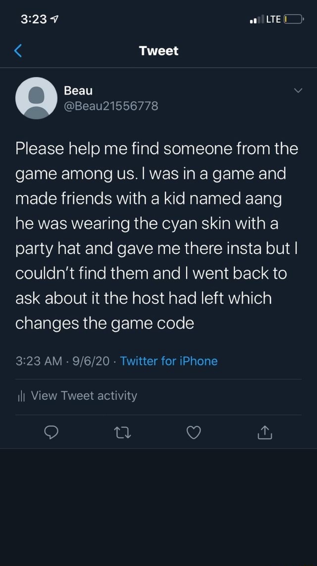 Help Me Find Someone
