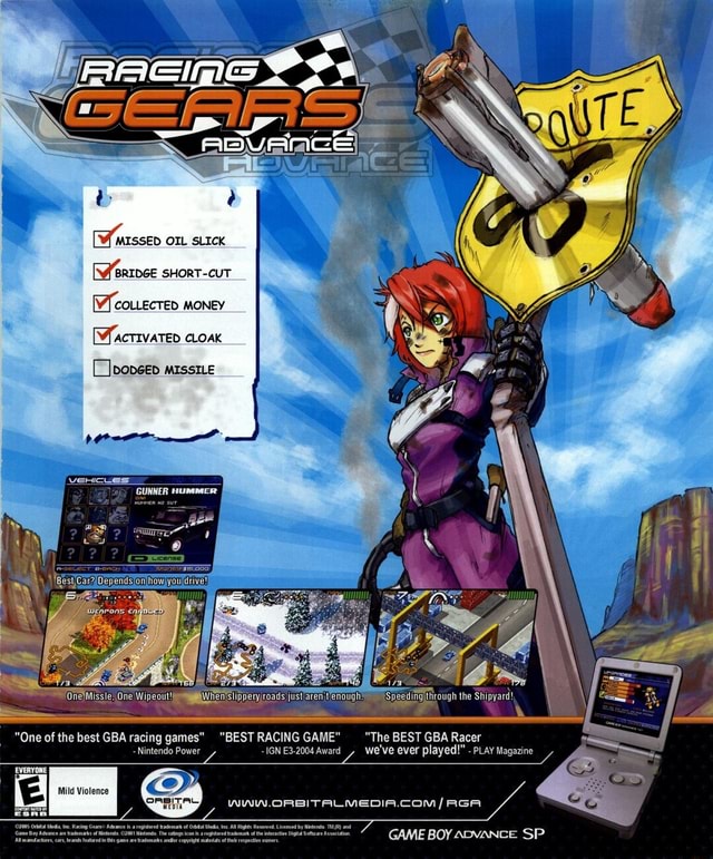 MISSED OIL SLICK sHoRTcuT COLLECTED MONEY cLoak DODGED MISSILE GUNNER