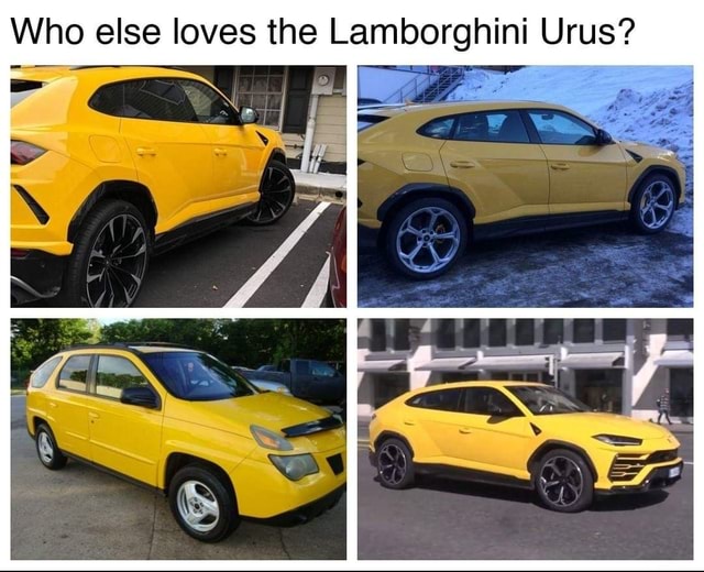 Who else loves the Lamborghini Urus? - iFunny