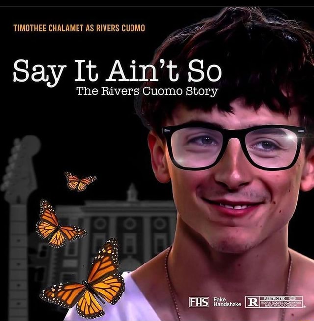 TIMOTHEE CHALAMET AS RIVERS CUOMD Say It Ain't So The Rivers Cuomo