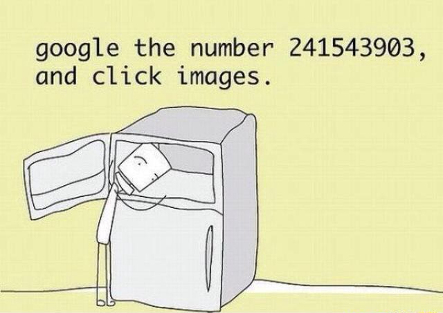 Google The Number And Click Images