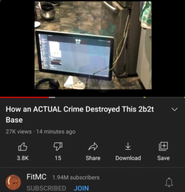 How an ACTUAL Crime Destroyed This 2b2t Base views 14 minutes ago op 3