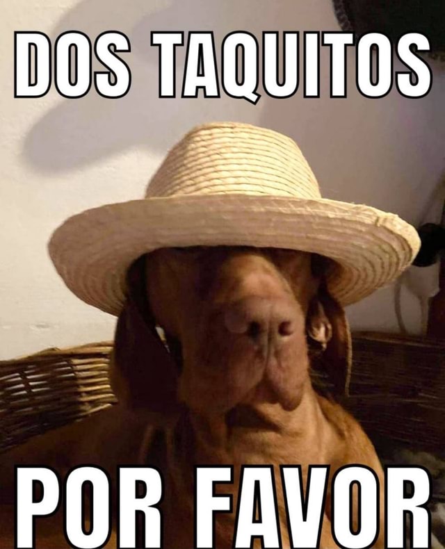 DOS TAQUITOS POR FAVOR iFunny