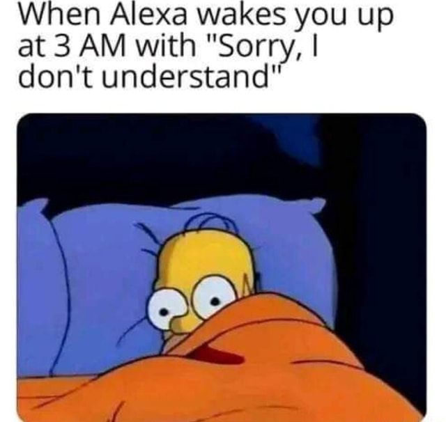 When Alexa wakes you up at 3 AM with 