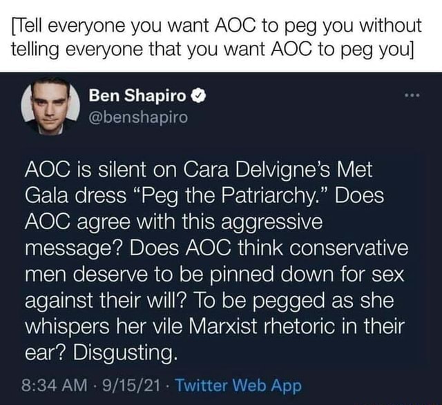 aoc ben shapiro