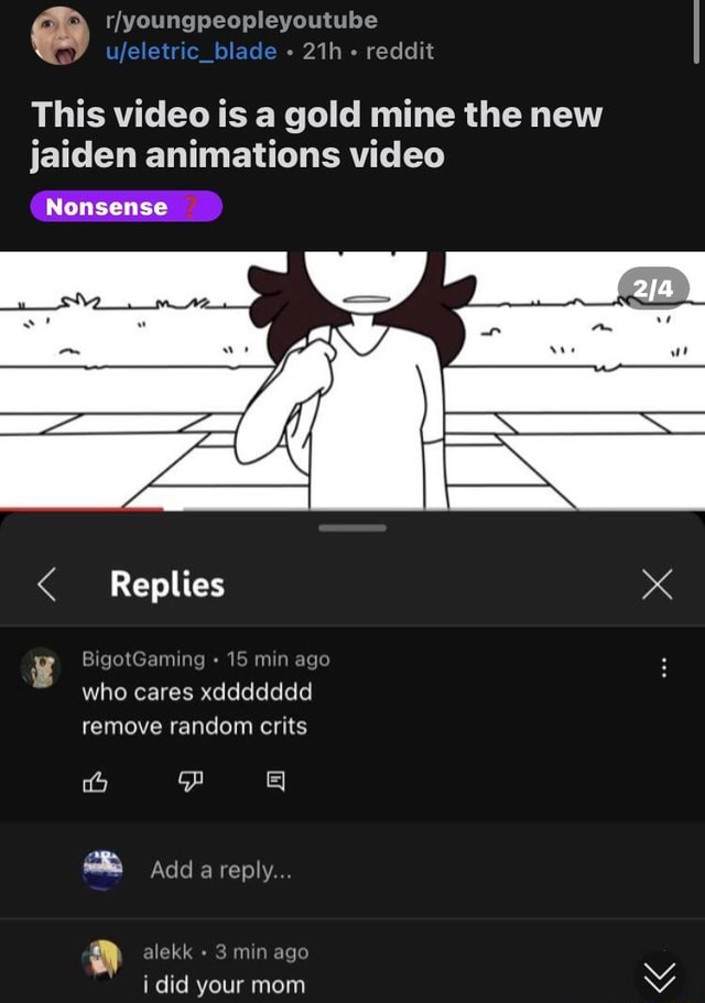 Big Oof : r/jaidenanimations