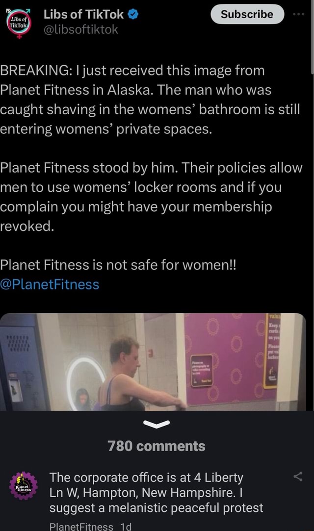 Libs of TikTok subscribe BREAKING I just received this image from