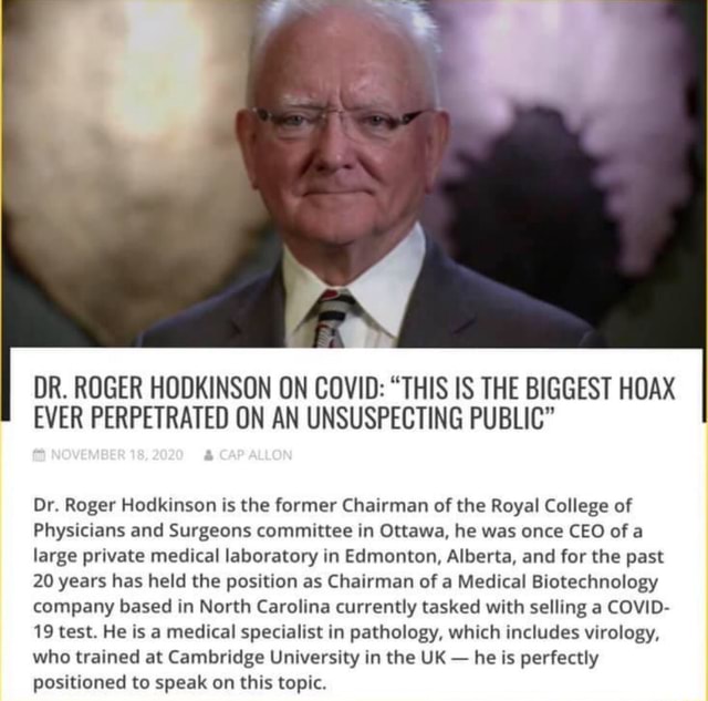 dr roger hodkinson fact check