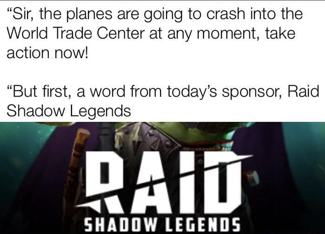 a word from our sponsor raid shadow legends