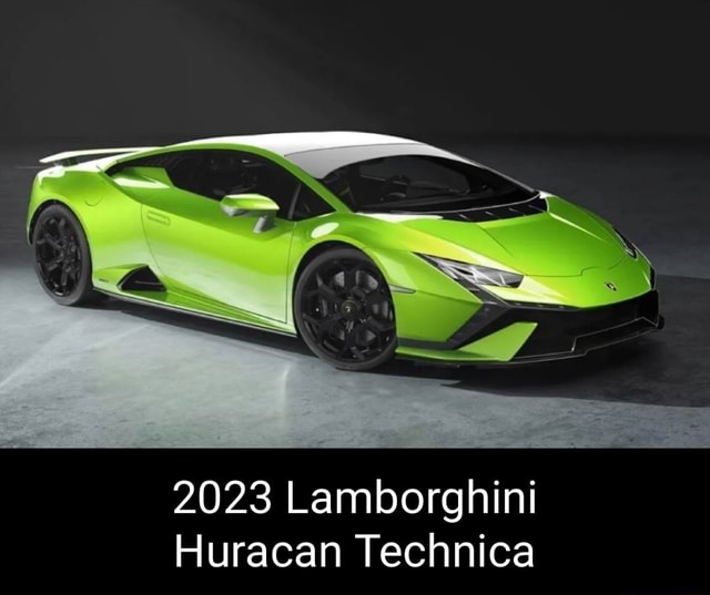Lamborghini huracan technica