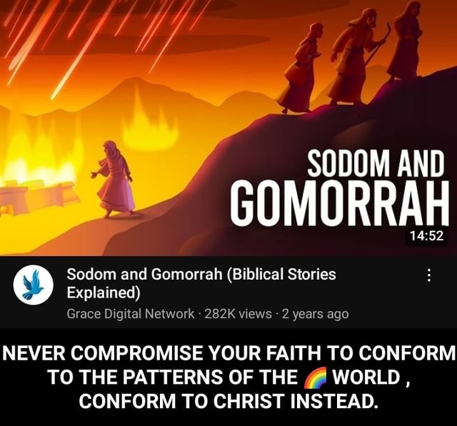 SODOM AND GOMORRAH Sodom and Gomorrah (Biblical Stories Explained ...