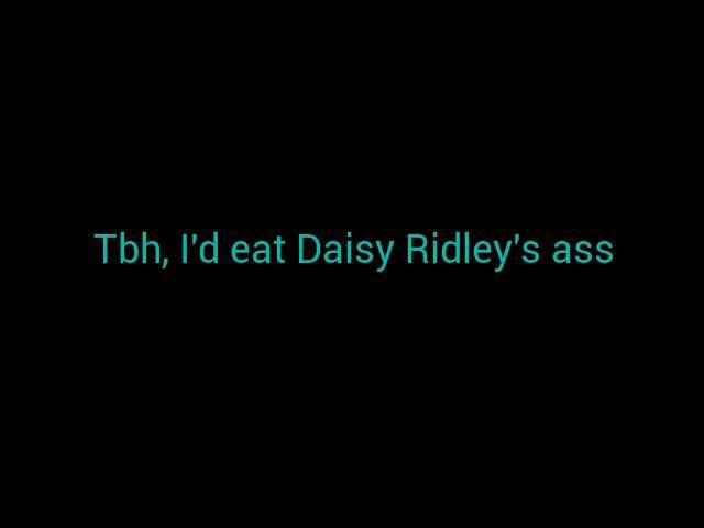 Ass ridley 