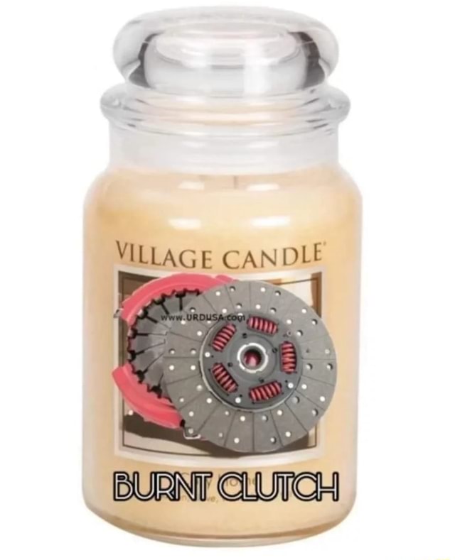 Village Candle Burnt Clutch Ifunny