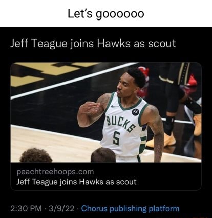 Jeff Teague joins Hawks as scout - Peachtree Hoops