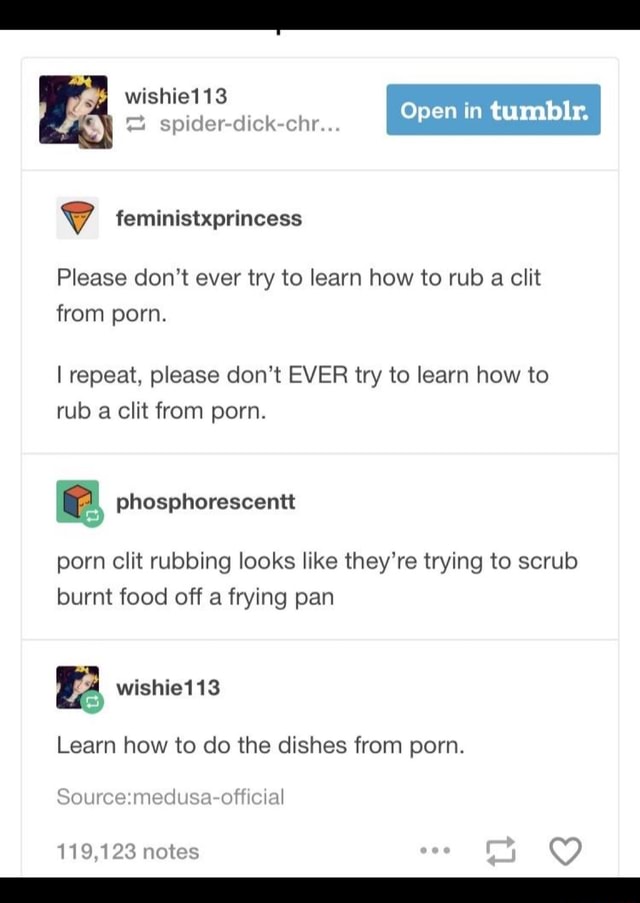 To rub clit ways How can