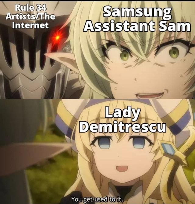 Rule 34 Samsung Internet Assistant Sam Lady Demitrescu You Getused To