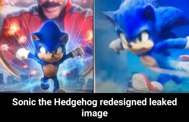 Sonic the Hedgehog redesigned leaked image - Sonic the Hedgehog ...