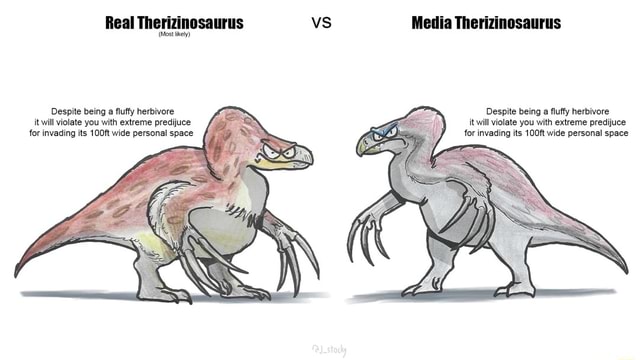 real-therizinosaurus-vs-media-therizinosaurus-despite-being-a-fluffy