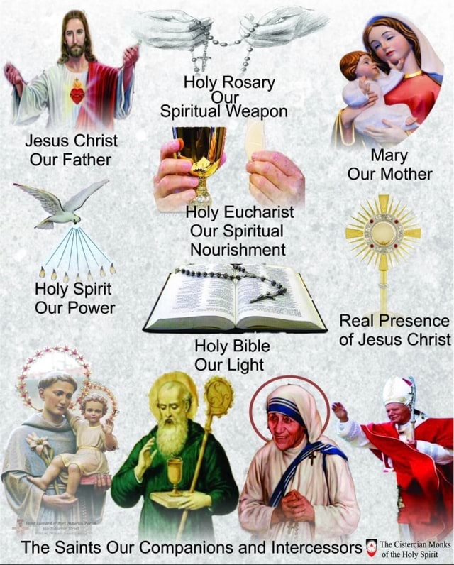 Holy Rosary Our Spiritual Weapon Jesus Christ Our Father ra ow Mary ro