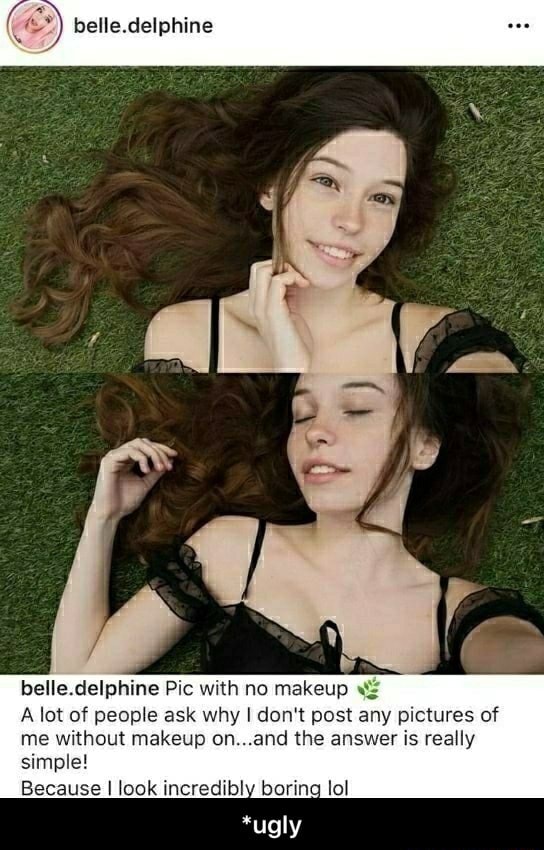 Wig and delphine makeup belle without Discover Beauty