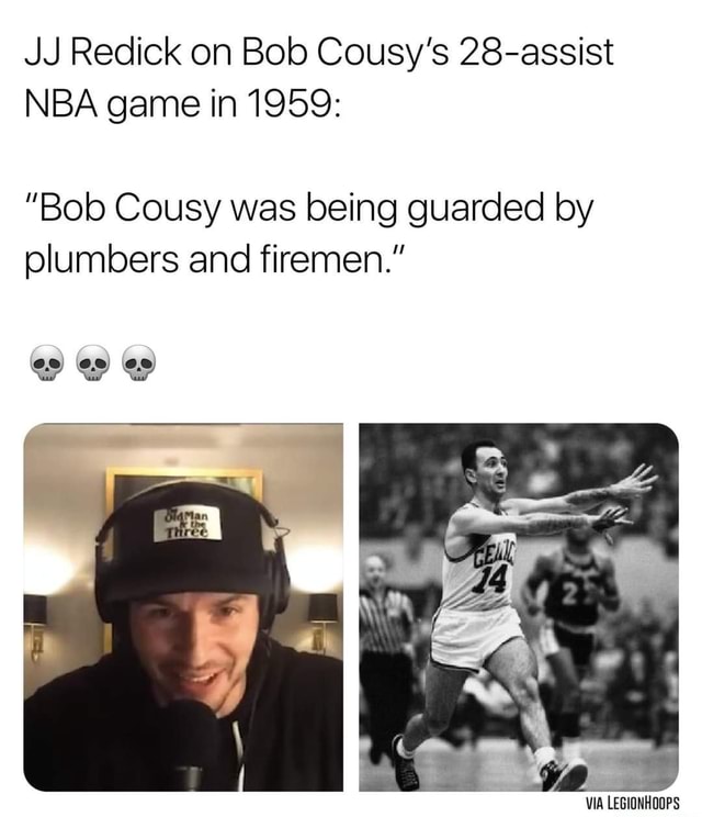 Bob Cousy, 93 Year Old All-Time NBA Great, Torches Newly Obnoxious JJ  Redick – OutKick