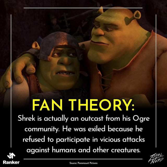 shrek fan theories