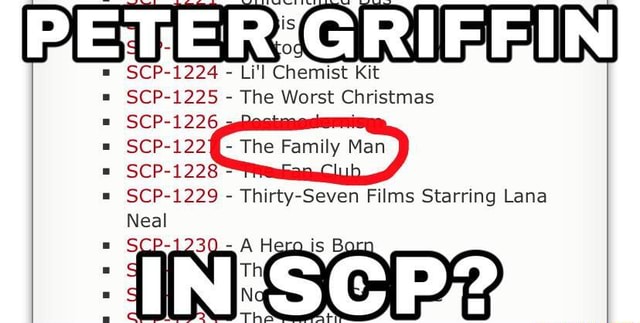 Scp 1224 Li L Chemist Kit Scp 1225 The Worst Christmas Scp 1229 Thirty Seven Films Starring Lana Neal Scp 1230 Ah Is Bi Thi In Ifunny