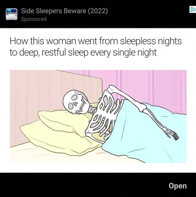 Side Sleepers Beware (2022) Sponsored How this woman went from ...