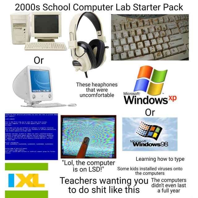 Nostalgic online websites you went to at the school computer lab  starterpack : r/starterpacks