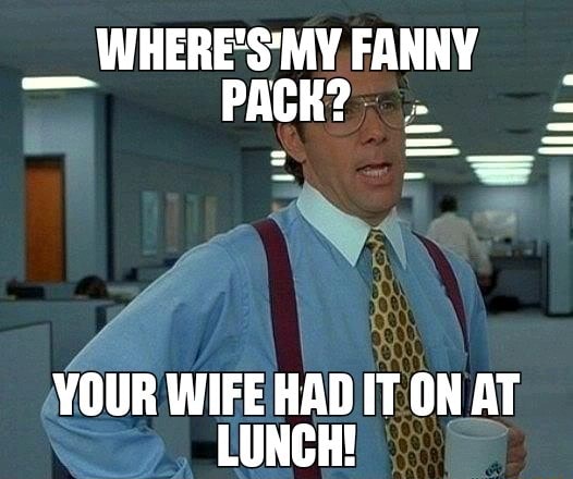 fanny pack meme