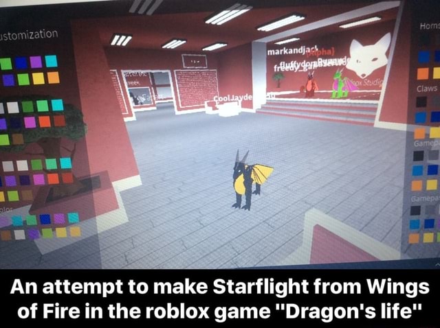 An Attempt To Make Starflight From Wings Of Fire In The Roblox Game Dragon S Life An Attempt To Make Starflight From Wings Of Fire In The Roblox Game Dragon S Life - fire roblox outfit