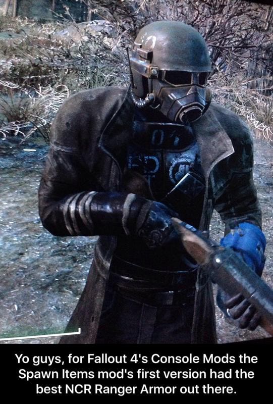 fallout 4 ranger armor mod