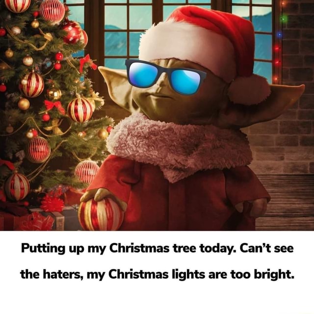 christmas tree too bright