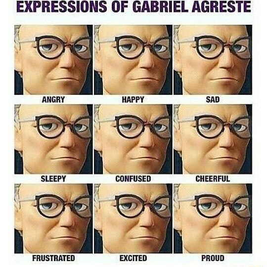 Expressions Of Gabriel Agreste