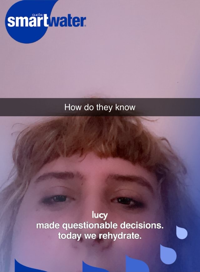 Smart How do they know lucy made questionable decisions. today we ...