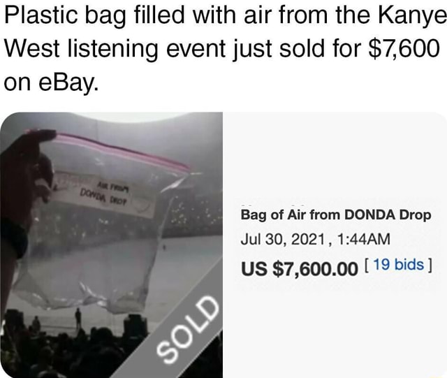 air from donda ebay