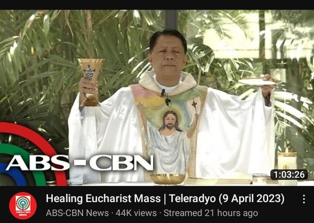 Healing Eucharist Mass I Teleradyo (9 April 2023) ABS-CBN News views ...